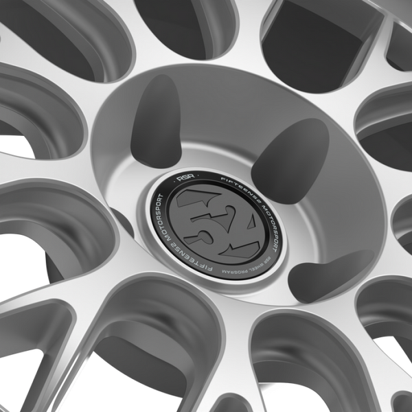 fifteen52 Holeshot RSR 18x8.5 Wheels - 5x112, 42mm ET, 57.1mm Center Bore - Radiant Silver