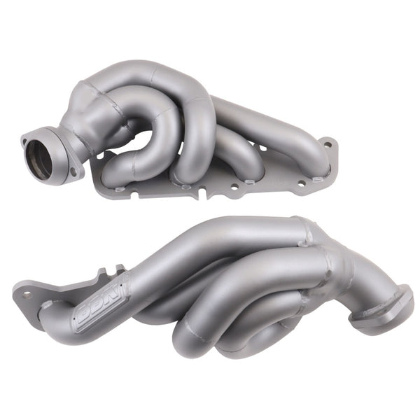 BBK Shorty Exhaust Headers 1-3/4in Titanium Ceramic for 2011-2014 Ford F-150 Coyote 5.0