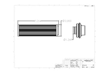 Load image into Gallery viewer, Aeromotive In-Line Filter - AN-16 10 Micron Microglass Element Extreme Flow