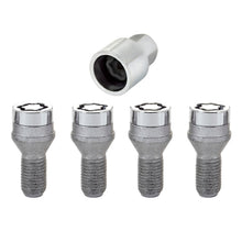 Load image into Gallery viewer, McGard Wheel Lock Bolt Set - 4pk. (Cone Seat) M12X1.25 / 17mm Hex / 22.0mm Shank Length - Chrome