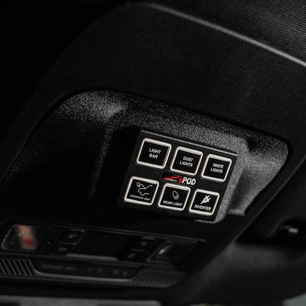sPOD 2023+ Ford F250/F350 Super Duty Mini6 SourceLT Vehicle Power Management Kit