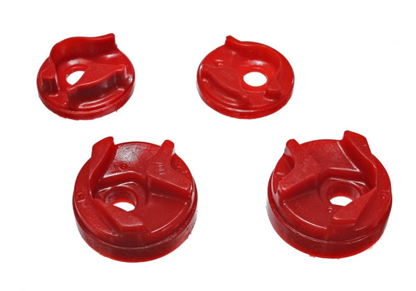 Energy Suspension 2002-2003 Nissan Sentra/200SX Red Motor Mount Insert Set - Spec V 2.5L Manual