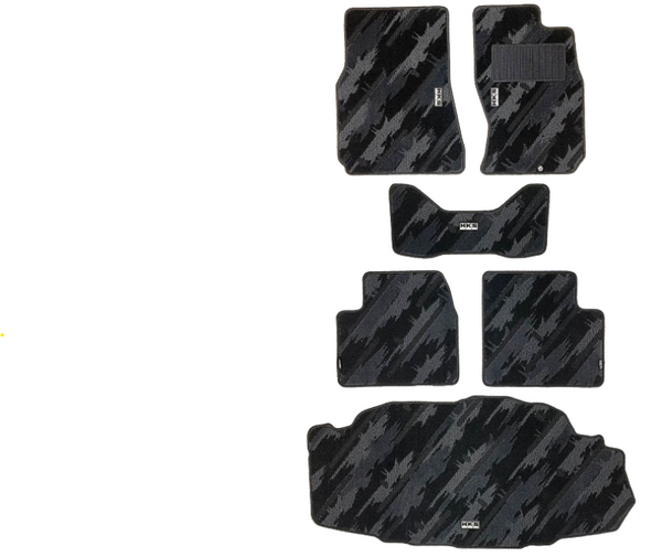 HKS Carpeted Floor Mats Full Set for BNR34 RHD