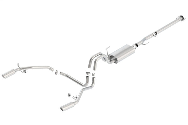 Borla S-Type Catback Exhaust for 2011-2014 Ford F150 AT 2/4WD 2/4dr