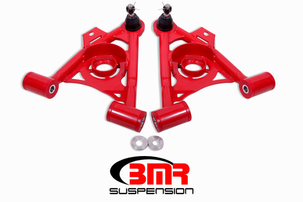 BMR 79-93 Fox Mustang Non-Adjustable Lower A-Arms - Red