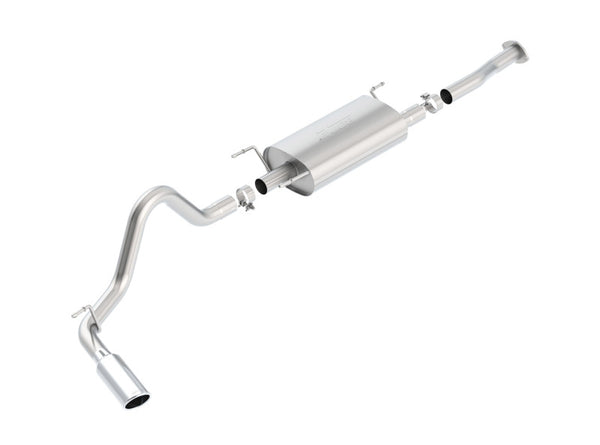 Borla Cat-Back Exhaust for 2016 Toyota Tacoma 3.5L V6 - S-Type, Single Left Rear Exit