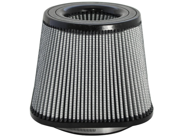 aFe MagnumFLOW Pro DRY S Universal Air Filter - 7.13in Flange x 8.75in Base x 7in Top x 6.75in Height