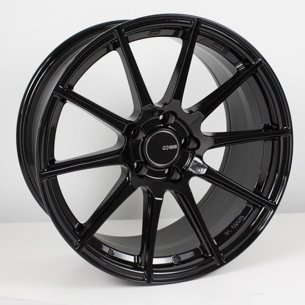 Enkei TS10 Black Wheel 18x8.5 | 5x114.3 | 35mm Offset | 72.6mm Bore