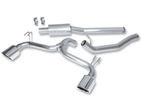 Borla Catback Exhaust for 09-15 Mitsubishi Lancer Ralliart 2.0L 4cyl MT 6spd AWD