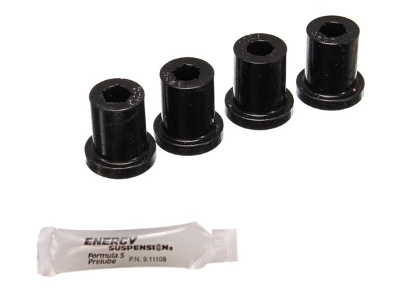 Energy Suspension Polyurethane Shackle Set - Black