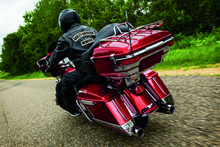 Load image into Gallery viewer, Kuryakyn Tri-Line Accent For Rear Tour-Pak Light Chrome