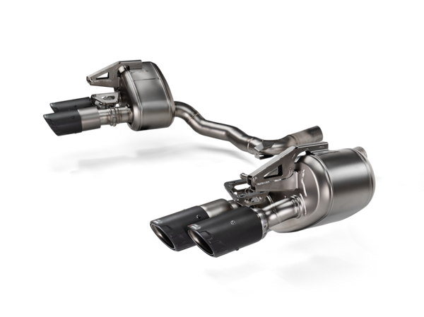 Akrapovic Slip-On Line Muffler (Titanium, Carbon Tips) for 2024+ Porsche Panamera