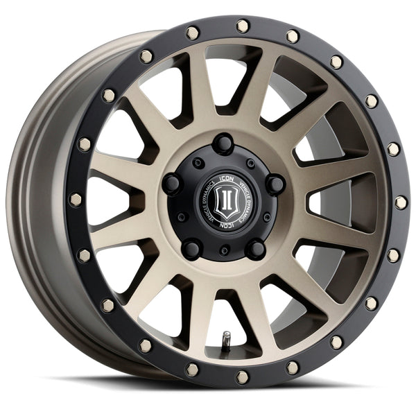 ICON Compression 17x8.5 Bronze Wheel - 5x150, 25mm Offset, 5.75in BS, 110.1mm Bore