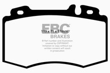 Load image into Gallery viewer, EBC 02-04 Mercedes-Benz C32 AMG (W203) 3.2 Supercharged Redstuff Front Brake Pads