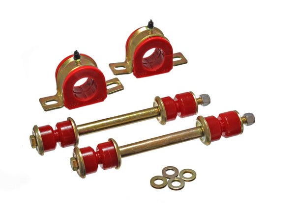 Energy Suspension 2001-2006 C2500 HD Silverado 2WD 36mm Front Sway Bar Bushing Set - Red