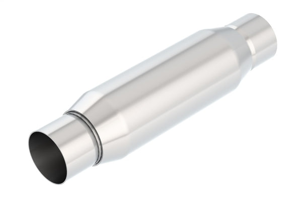 Borla 2.25in Center/Center Resonator Muffler - 3.5in Round x 10in
