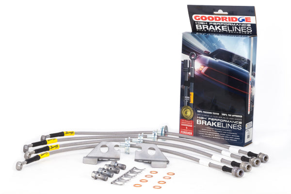 Goodridge Stainless Steel Brake Line Kit for 2015-2017 Chevrolet SS