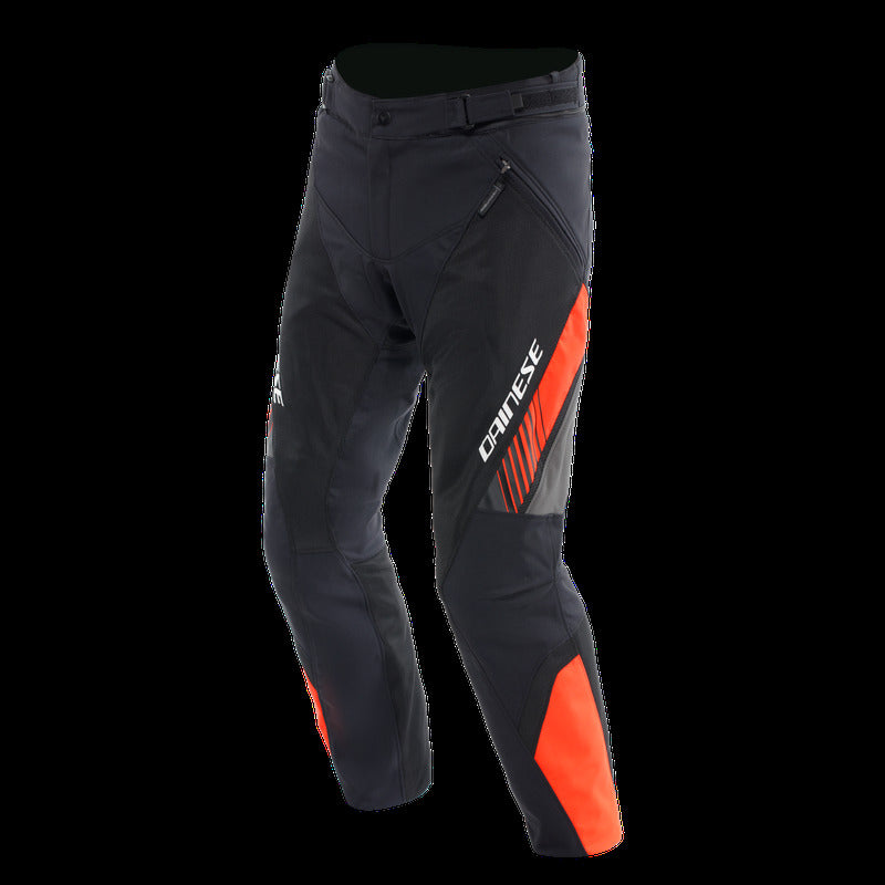 Dainese Drake 2 Air Absoluteshell Pants Black/Red Fluorescent Size - 52