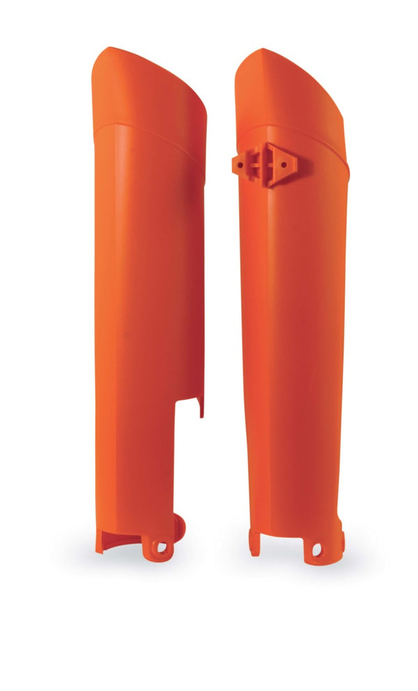 Acerbis Lower Fork Cover Set Orange for 2008-2015 KTM EXC/XC-W/SX/XC/SX-F/XC-F