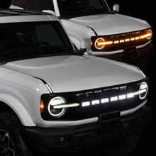 Load image into Gallery viewer, Ford Bronco Emblem for 21-23 Models w/ Front Camera by Putco | Premium Badge