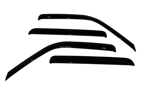 AVS Ventvisor Outside Mount Window Deflectors Smoke 4pc for 1999-2001 Cadillac Escalade