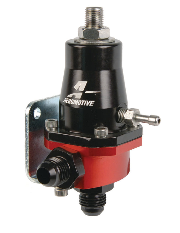 Aeromotive Compact Billet Adjustable EFI Fuel Pressure Regulator (3070 PSI) w/ AN-6 Male Inlet & Return