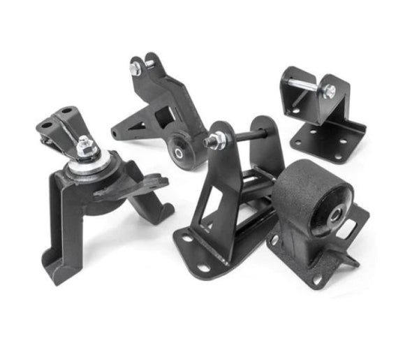 Innovative K-Series Black Steel Engine Mounts for 00-05 Toyota MR2 Spyder with 75A Bushings