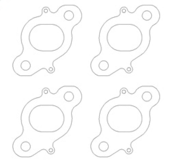 Cometic MLS Exhaust Gasket for Nissan CA18 DET - 4 pcs Kit