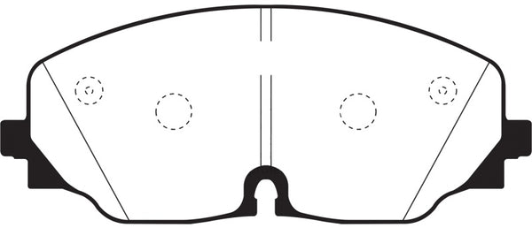 EBC Ultimax Front Brake Pads for 2017+ Volkswagen Atlas 2.0L Turbo