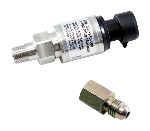 AEM 6.5 Bar (100 PSIG) Stainless Steel MAP Sensor Kit - 1/8in NPT