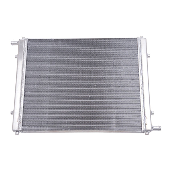 Edelbrock Single Row Heat Exchanger - 31,000 BTU/hr, 22" W x 16.5" H x 1.5" D, Black
