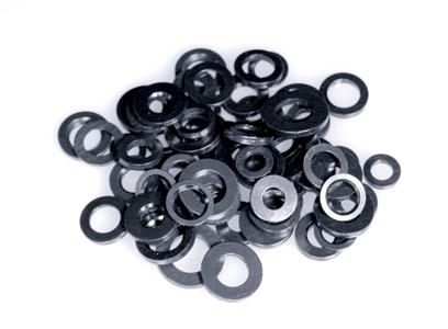 ARP 7/16in ID 3/4inOD Black Washers (Pack of 10)
