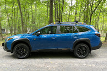 Load image into Gallery viewer, Rally Armor 22-25 Subaru Outback Wilderness Black Mud Flap Blue Logo