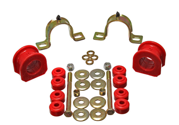 Energy Suspension GM 4WD Front Sway Bar Bushings - 33mm - Red