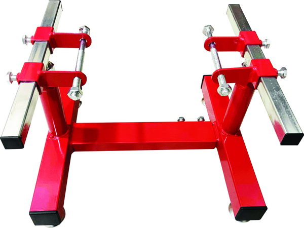 BikeMaster Adjustable MX Engine Stand - Heavy-Duty Motorcycle Support