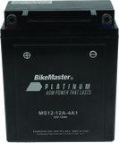 BikeMaster AGM Battery - MS12-12A-4A1