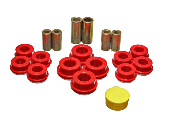 Energy Suspension Rear Control Arm Bushing Set for 92-01 Honda Prelude - Red