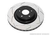 DBA 15-21 Subaru WRX STi (w/Brembo 6 Pot Calipers & 19in Rim) Street T2 Slotted Rear Brake Rotor
