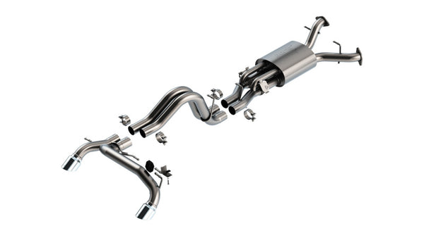 Borla ATAK Catback Exhaust for 22-24 Ford Bronco Raptor V6 Turbo 2WD/4WD