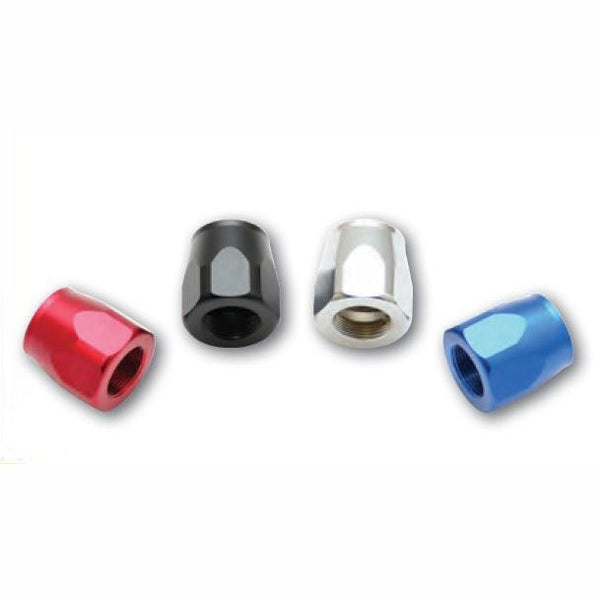 Vibrant -16AN Hose End Socket - Red