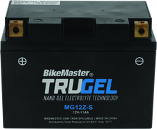 Load image into Gallery viewer, BikeMaster Trugel Battery MG12Z-S