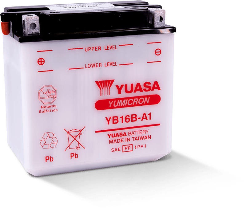 Yuasa YB16B-A1 Yumicron 12-Volt Battery