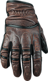 Speed and Strength Rust and Redemption Leather Gloves Brown - 2XL