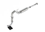 Ford Racing 21-24 F-150 122.8in Dual Side Exit Exhaust - Black Tips