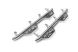 N-Fab Podium SS 2019 Chevy/GMC 1500 Crew Cab - Cab Length - Polished Stainless - 3in