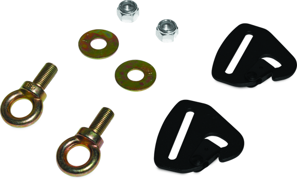 DragonFire Racing Quick-Release Snap Hook Harness Tab Kits - 2 in.