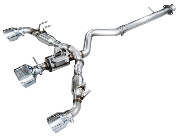 AWE Track Edition Catback Exhaust w/ Chrome Tips for 2023-2024 Toyota GR Corolla