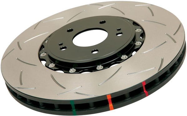 DBA 11-15 Jeep Grand Cherokee Front T3 5000 Series Slotted Rotor w/ Black Hat 380mm
