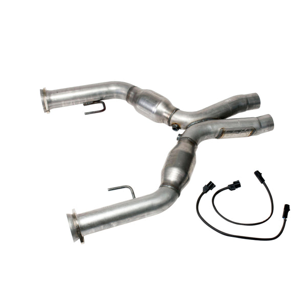 BBK Short Mid X-Pipe w/ High-Flow Cats 2-3/4"  Mustang 4.6L (20052010)