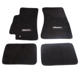 NRG Floor Mats for 96-02 Toyota Supra - 4pc. with Supra Logo | Durable & Stylish